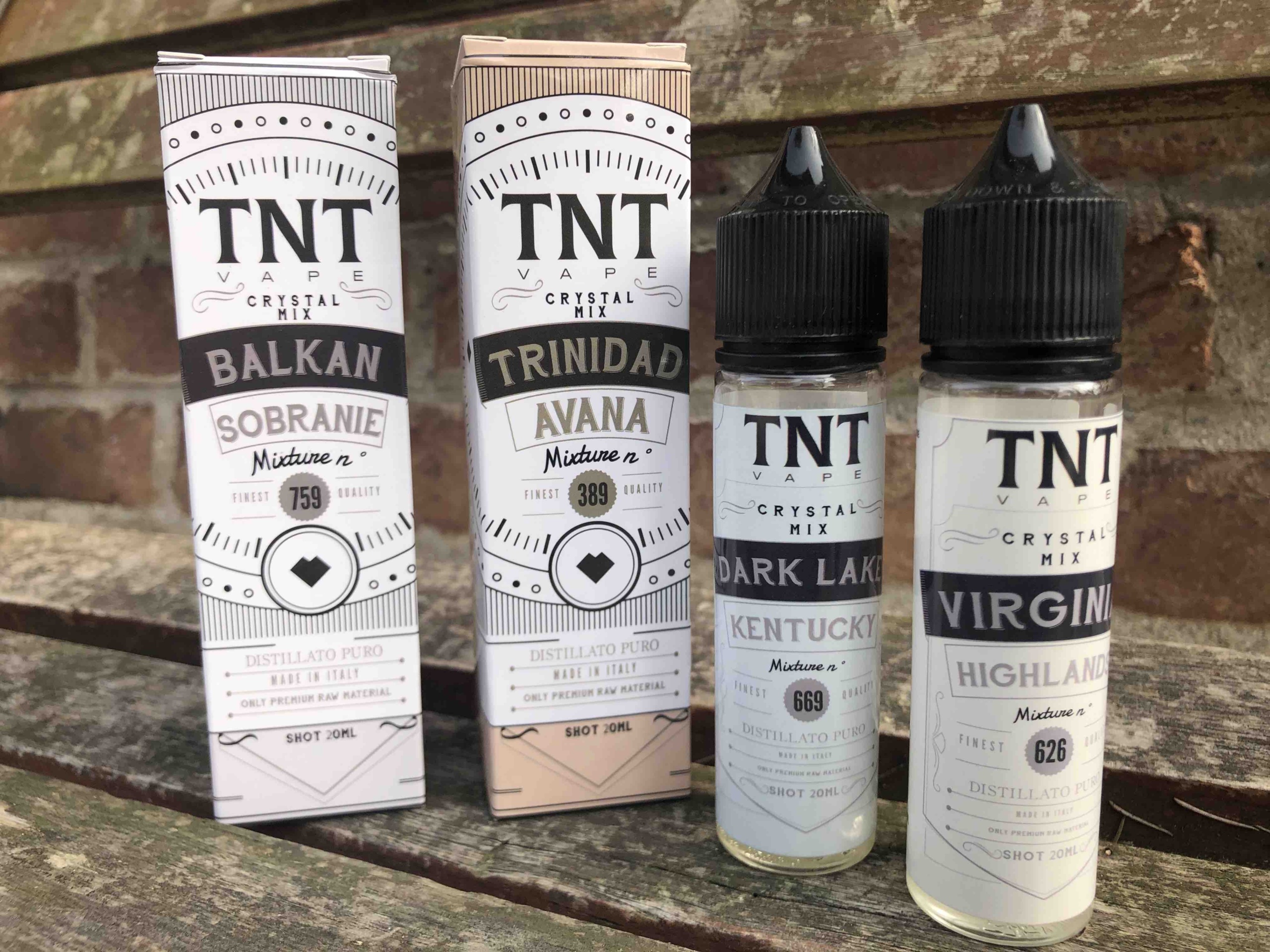 E-Liquid originale al gusto di tabacco prodotto nel Regno Unito