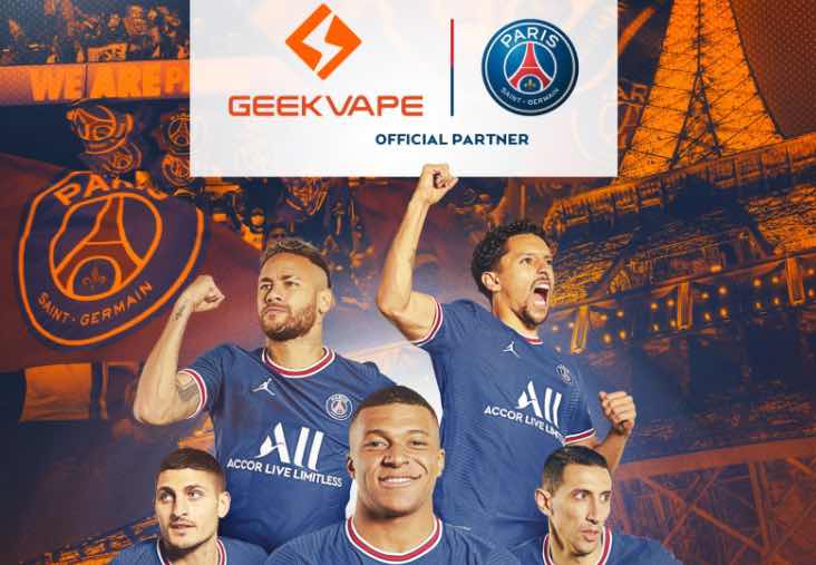 Geekvape e Paris Saint-Germain