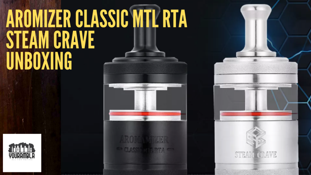 Aromizer Classic Mtl Rta di Steam Crave