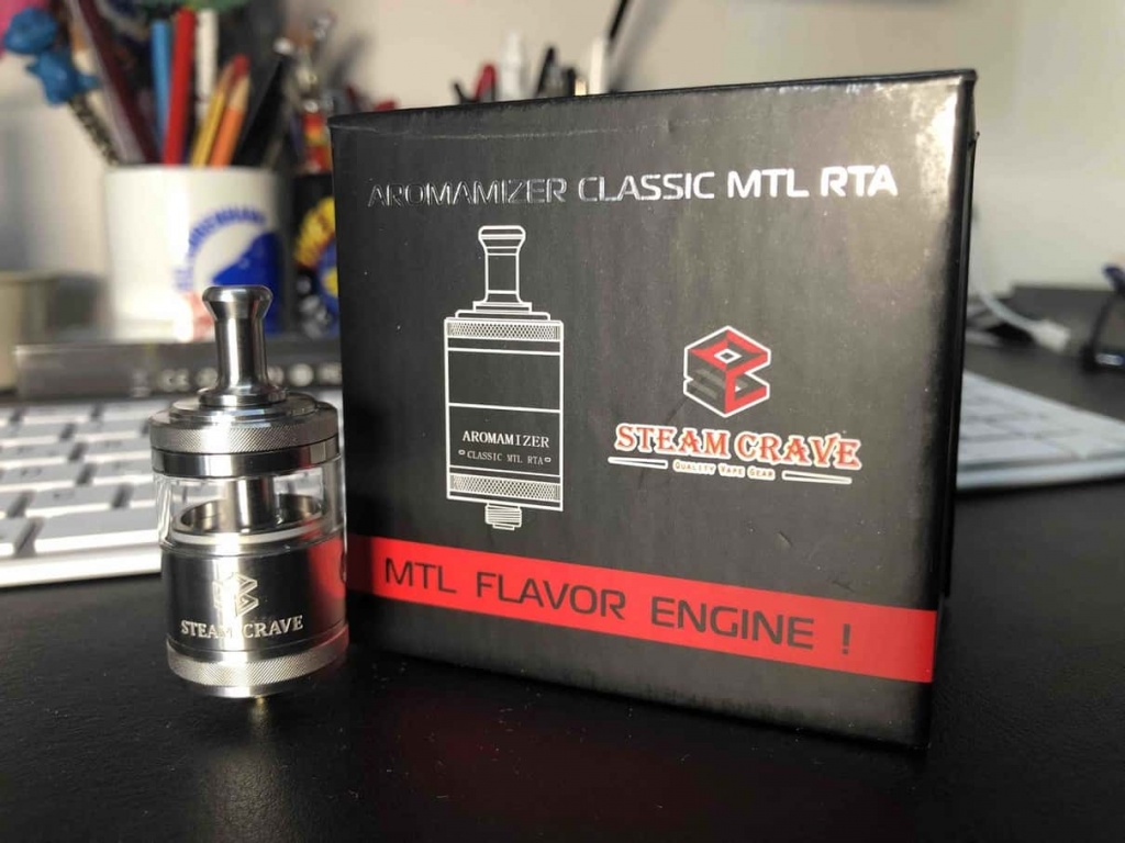 Aromizer Classic Mtl Rta di Steam Crave